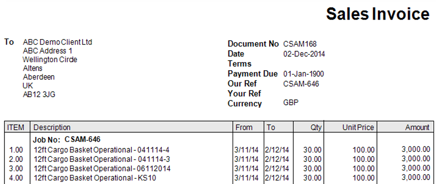 Invoice