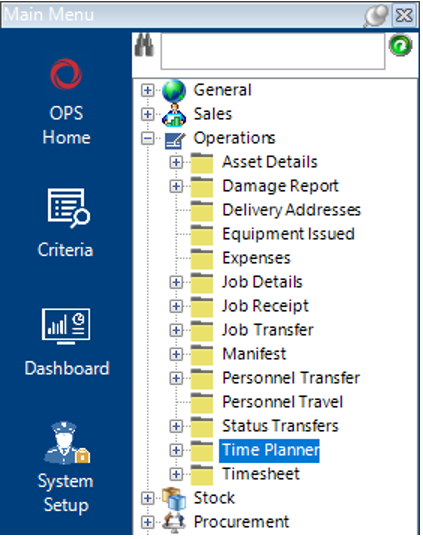 Time Planner Dataset