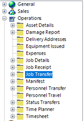 Job Transfers Dataset