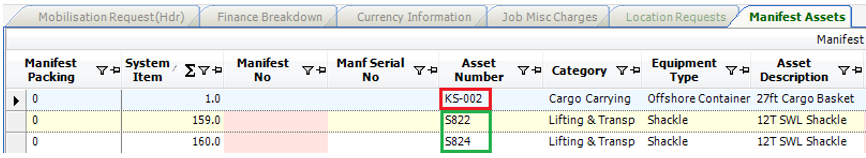 Manifest Assets