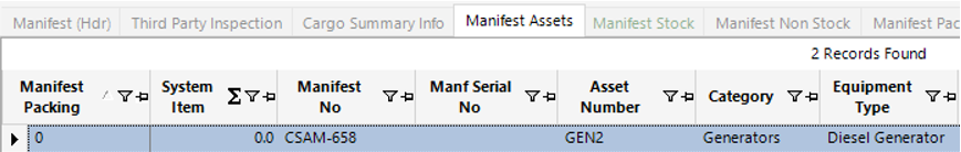 Manifest Assets