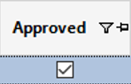 Approved Column