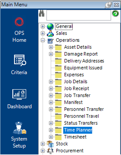 Time Planner Dataset