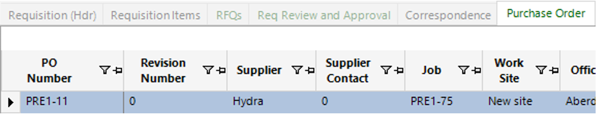 Purchase Order