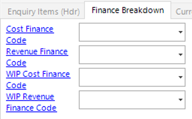 Finance Breakdown