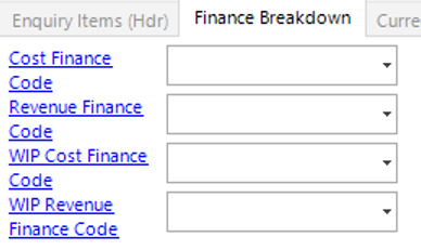 Finance Breakdown