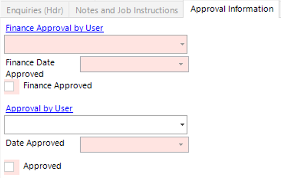 Approval Information