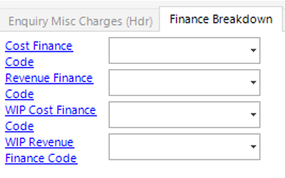 Finance Breakdown