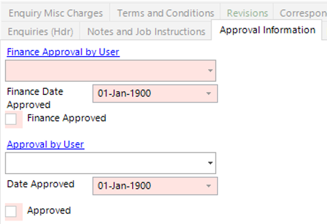 Approval Information