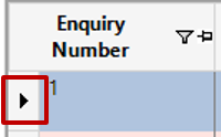 Enquiry Number Column